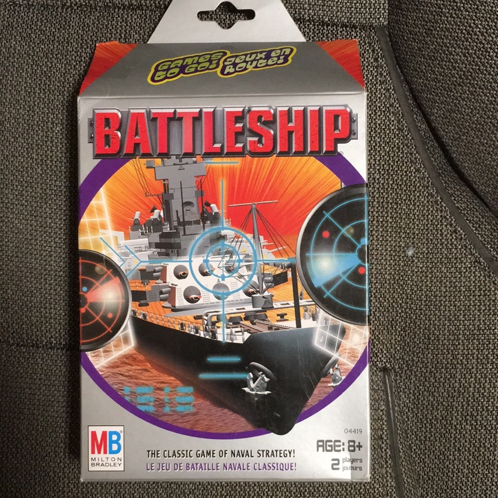 3/$20 NEW travel Battleship game
